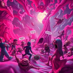 Whose Nightmare Is It Anyway? - Text-based game