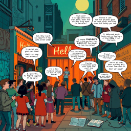 Whose Hello Is It Anyway? - Text-based game