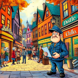 Whose Hello is It Anyway? - Text-based game