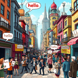 Whose Hello Is It Anyway? - Text-based game