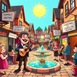 Whose Hello Is It Anyway? - Text-based game