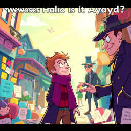 Whose Hello Is It Anyway? - Text-based game