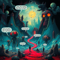 Whose Nightmare Is It Anyway? - Text-based game