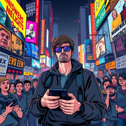 Social commentary text games