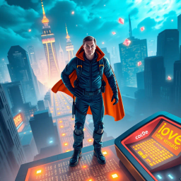 Code Crusader: The Quest for Vitest - Text-based game