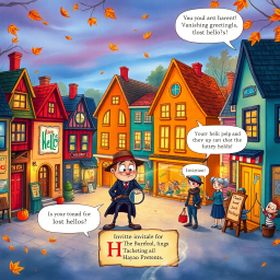 Whose Hello Is It Anyway? - Text-based game