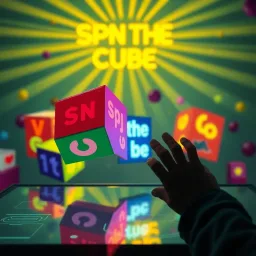 Spin The Cube - Text-based game