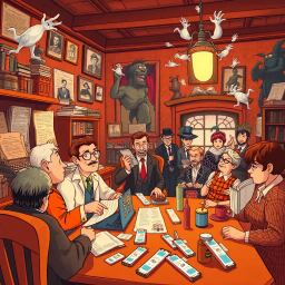 Mystery Lineage - Text-based game