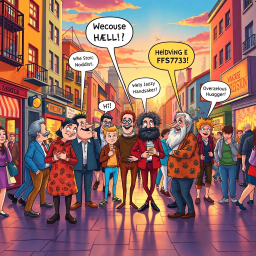 Whose Hello Is It Anyway? - Text-based game