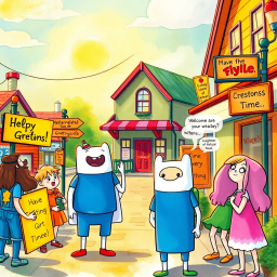 Whose Hello Is It Anyway? - Text-based game