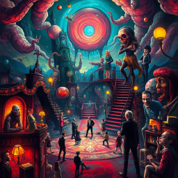 Whose Nightmare Is It Anyway? - Text-based game