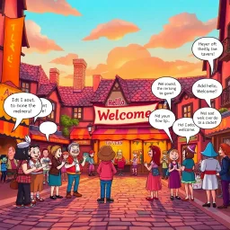 Whose Hello Is It Anyway? - Text-based game