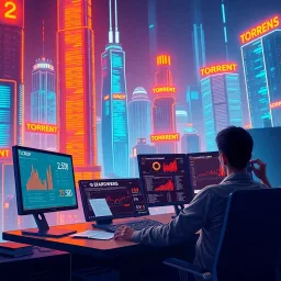 Torrent Tycoon - Text-based game