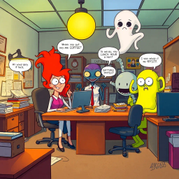 Who's Hello Is It Anyway? - Text-based game