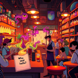 Who Said Hello? - Text-based game