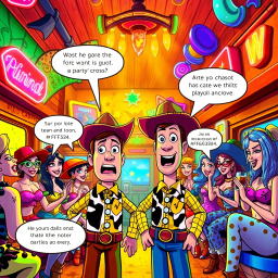 Woody's Wild Ride - Text-based game