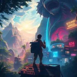 Sound Hunter - Text-based game