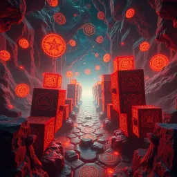 Spinning Glyphs - Text-based game