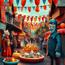 Whose Hello Is It, Anyway? - Text-based game