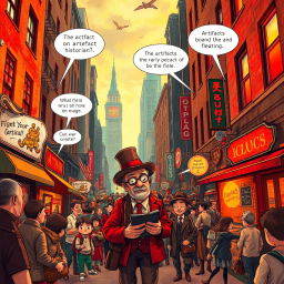 Whose Artifact Is It Anyway? - Text-based game