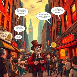 Whose Artifact Is It Anyway? - Text-based game