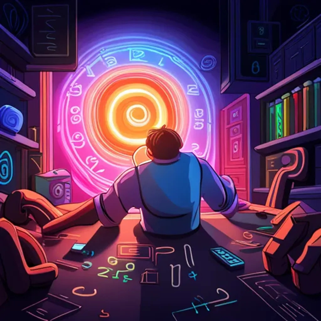Spinning Glyphs