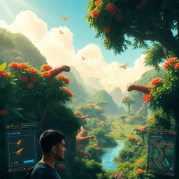 The Evolutionary Explorer - Text-based game