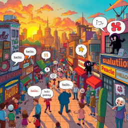 Whose Hello is it Anyway? - Text-based game