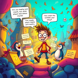 Whose Hello Is It Anyway? - Text-based game