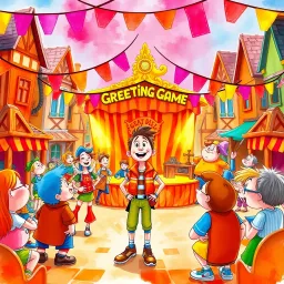 Whose Hello Is It Anyway? - Text-based game