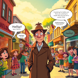 Whose Hello is it Anyway? - Text-based game