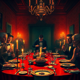 Whodunnit: Who Said Hello? - Text-based game