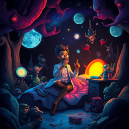 Whose Nightmare Is It Anyway? - Text-based game