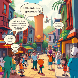 Whose Hello Is It Anyway? - Text-based game