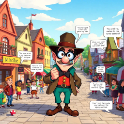 Whose Hello is it Anyway? - Text-based game