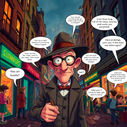 Whose Hello is it Anyway? - Text-based game