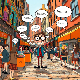 Who's Hello Is It Anyway? - Text-based game