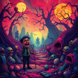 Whose Nightmare Is It Anyway? - Text-based game