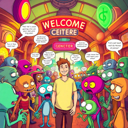 Whose Hello Is It Anyway? - Text-based game