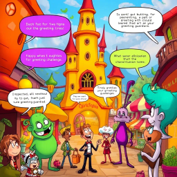 Whose Hello Is It Anyway? - Text-based game