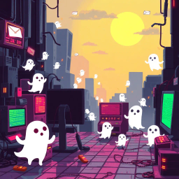 Haunted Byte: Who's This? - Text-based game