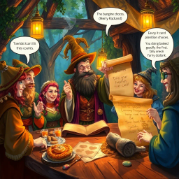 Whose Prophecy is it Anyway? - Text-based game