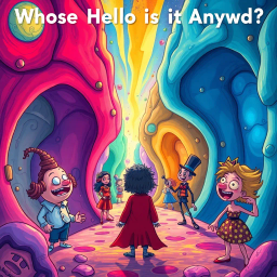 Whose Hello Is It Anyway? - Text-based game