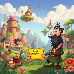 Whose Prophecy Is It Anyway? - Text-based game