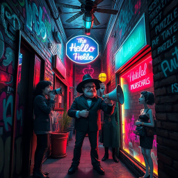 Whose Hello Is It Anyway? - Text-based game