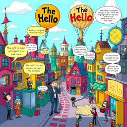 Whose Hello is it Anyway? - Text-based game