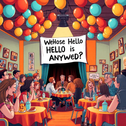 Whose Hello Is It Anyway? - Text-based game