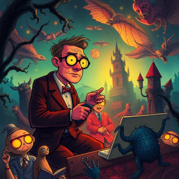 Whose Nightmare Is It Anyway? - Text-based game