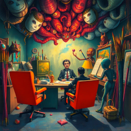 Whose Nightmare Is It Anyway? - Text-based game