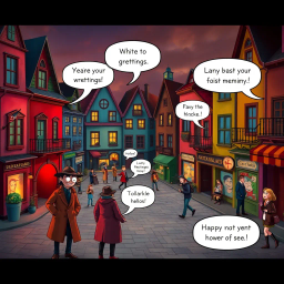 Whose Hello Is It Anyway? - Text-based game